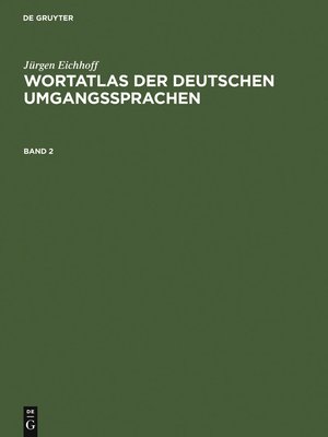 cover image of Jürgen Eichhoff